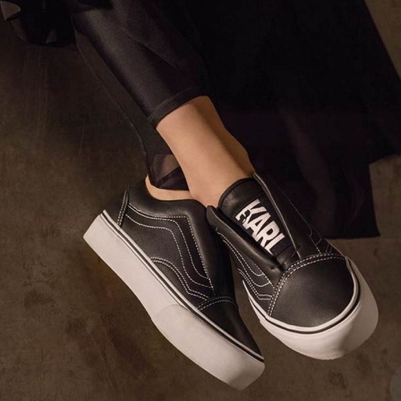 Vans Shoes - 🆕 VANS x KARL LAGERFELD Slip On Sneakers